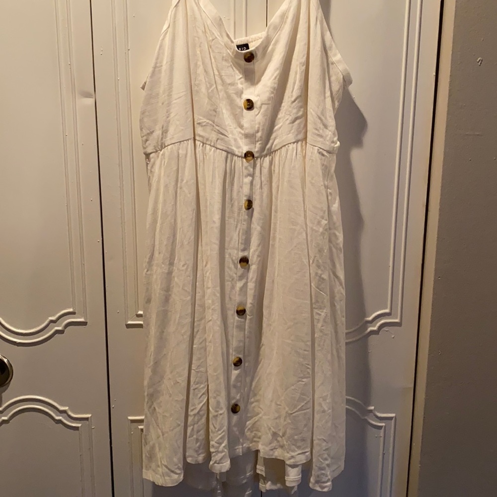 Torrid white/cream dress 3X